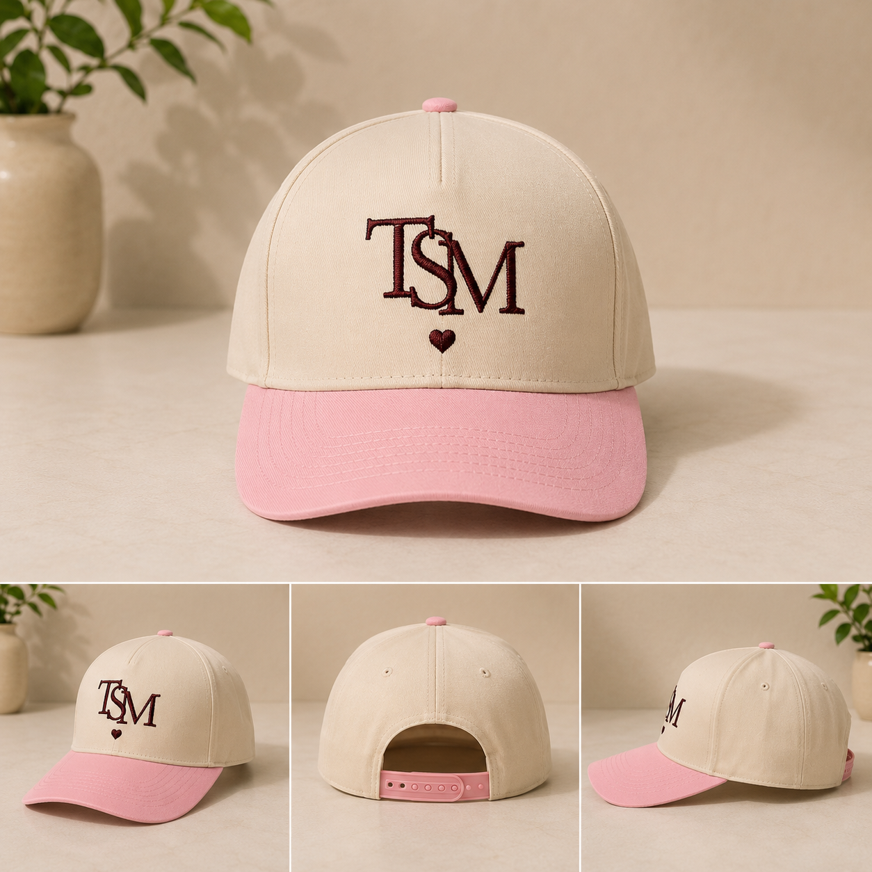 Signature TSM SnapBack in Pink